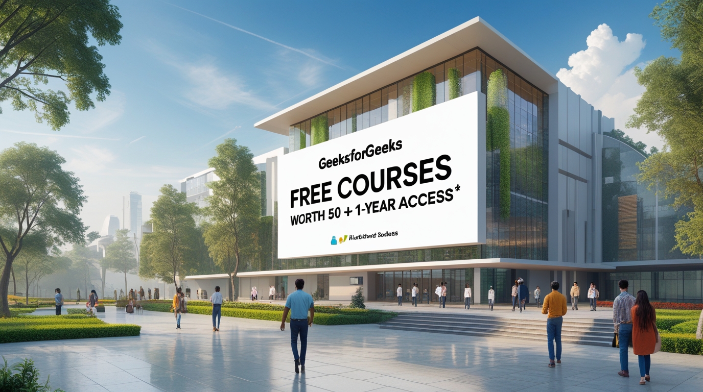 GeeksforGeeks Free Courses