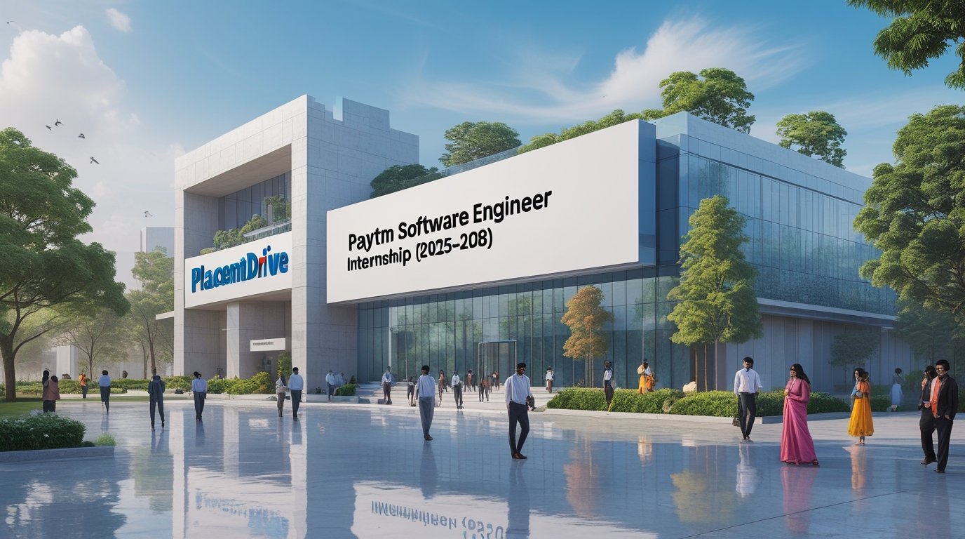 Paytm Software Engineer Internship