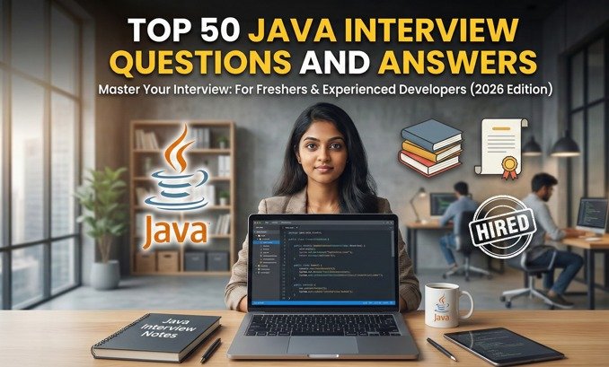 Java Interview Questions and Answers 2026 – Top 50 Q&A